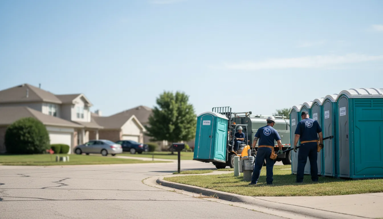 Porta Potty Rental in Cerro Gordo, IL near me